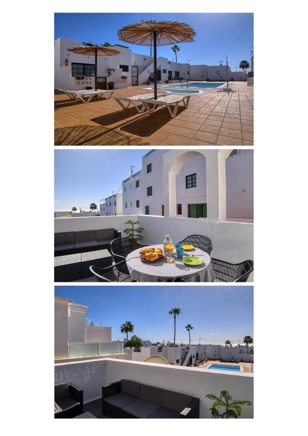 卡门港Sea Waves Lanzarote 500M From Playa Grande Big Terrace And Pool别墅 外观 照片