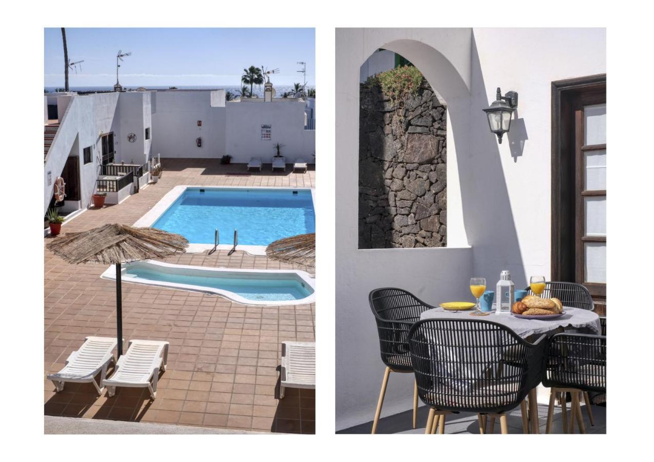 卡门港Sea Waves Lanzarote 500M From Playa Grande Big Terrace And Pool别墅 外观 照片